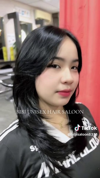 Stylish Wolf Cut Hairstyle Transformation at Bibi Unisex