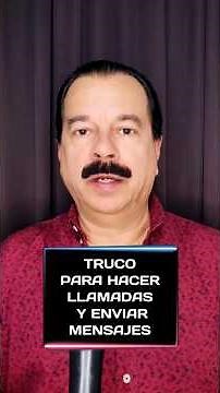 Trick for making calls and sending text messages #technologywithpablo