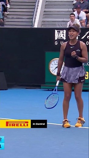 HUGE forehand from Osaka! 💪