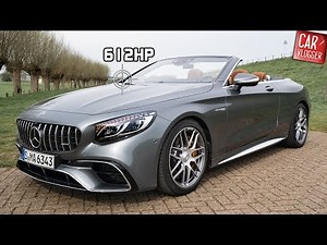 INSIDE the NEW Mercedes AMG S 63 4MATIC+ Cabriolet 2019 | Interior Exterior DETAILS /w REVS