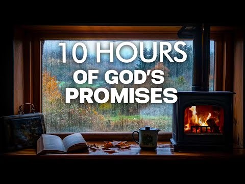 Rest in God’s Promises Tonight | Scripture Reading with Gentle Rain
