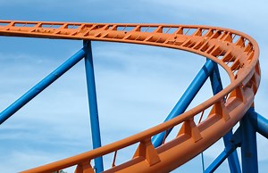 Toddler has his very own backyard roller coaster