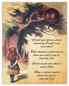 Buzz Unplugged The Chesire Cat Alice In Wonderland Nursery Decor: Baby Room Decor for Girls or Boys Nursery; Unique Wall Art Decorations for Girl, Boy & Kids Room - Unframed Posters 8x10