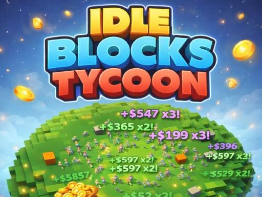 Play Idle Blocks Tycoon | Free Online  Games. KidzSearch.com