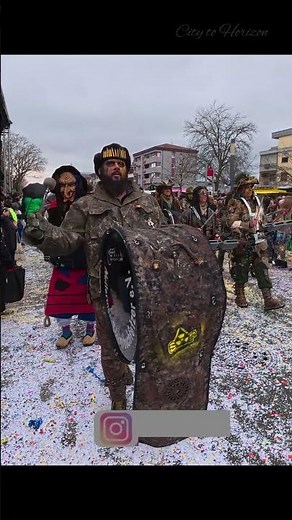 The Loudest Marching Band in Weil am Rhein! 🥁 | Buurefasnacht Energy ##Germany #Carnival
