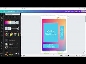 How to use your editable Vending Machine Template in Canva