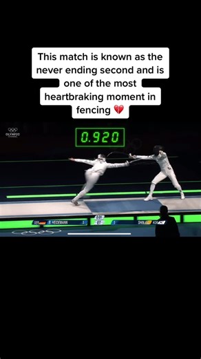 Controversial and Heartbreaking Fencing Moment: Shin vs Heidemann