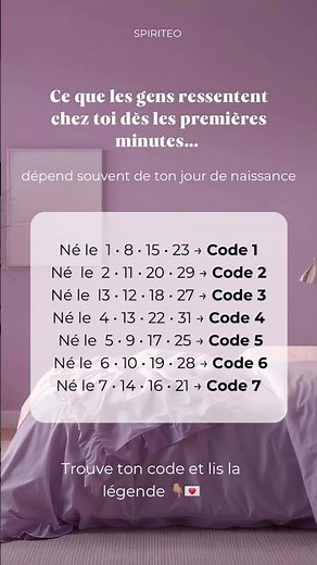 Regarde ton code… et active ton énergie 💌