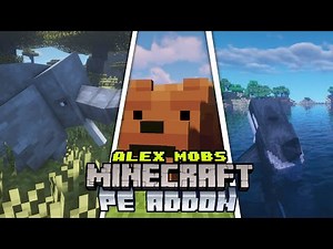 Alex Mobs - MCPE Addon Review
