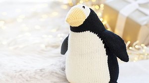 Knit an adorable penguin with our easy free pattern