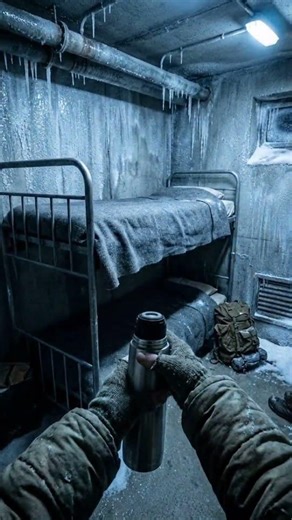 Ice Storm Lockdown ❄️ Wolves & Elk Attack | Underground Bunker Survival Realistic POV