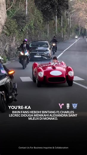 Charles Leclerc Menikah Diam-Diam di Monaco