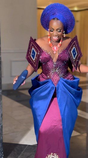 AdeEze still blinking at us through different colours Dress @prudential_atelier Stylist @medlinboss | Prudent Gabriel Okopi