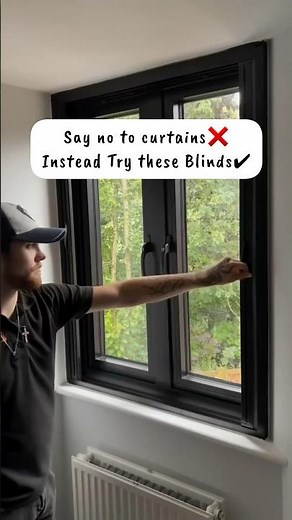 Say NO to Curtains 🚫🪟 Try These Stylish Blinds Instead! | Window Design Ideas #shorts