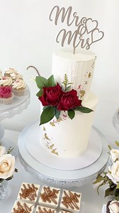 5.5K views · 116 reactions | Dreamy Dessert Table 懶 These can be made to match any theme colours and are a real showstopper at any event! We can cater for all events large or small ❣️ If you’re planning an event feel free to get in touch for a quick and easy quote! 勺 . #cake #dessertable #cakes #puddings #weddingcake #flowercupcakes #buttercreamflowers #brownies #piping #baking #cakedecorating #weddingcake #petalsbakehouse | Petals Bakehouse | Facebook