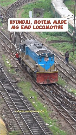 Hyundai, Rotem, South Korea made Meter Gauge EMD 2906 GT18LA-2 diesel locomotive