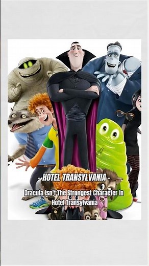 Dracula isn't the strongest character in Hotel Transylvania!#hoteltransylvania