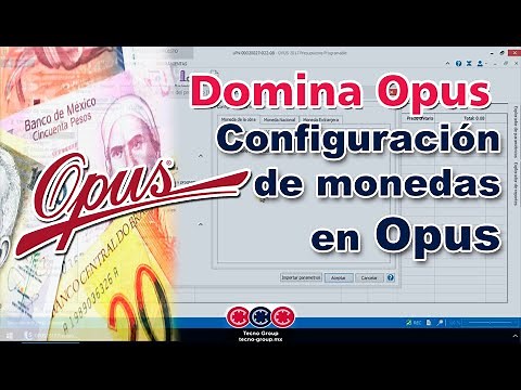 OPUS. Configuración de monedas en Opus