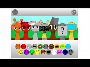 An attempt at making Sprunki 2013 on scratch 2 (Progress So far)