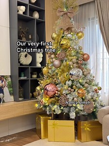 It’s the most beautiful tree I’ve ever seen 🥺. Christmas tree tutorial, Nigerian style. | Nancy Umeh