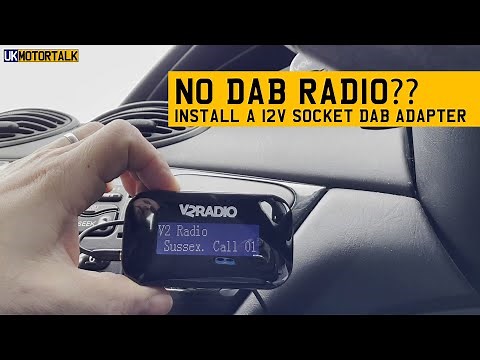 No DAB radio? Here’s an easy 12v socket install with a DAB adapter.