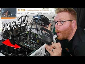 The Last High End 3-way SLI Setup... FASTER THAN 2080TI?