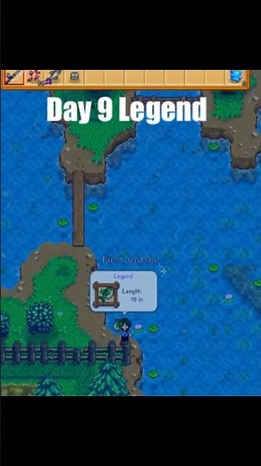 Catching the Hardest Fish in Stardew Valley on Day 9 (Legend)