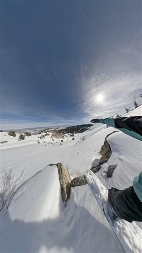 Powder Storms And Neon Signs #splitboard #splitboarding #parkcity #parkcityutah