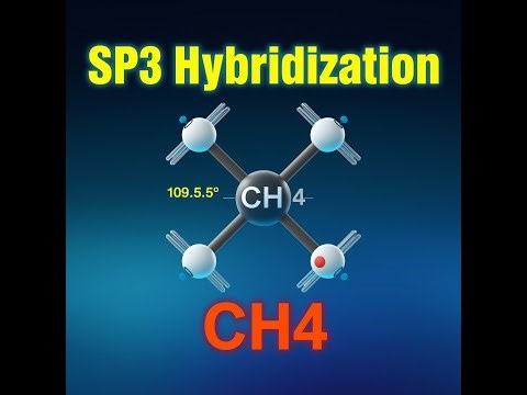 🔥 Why Methane Has a Perfect 109.5° Angle! | SP³ Hybridization in CH₄ 💡