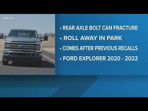 Ford recalls over 238,000 Explorers to replace axle bolts that can fail after US opens investigation