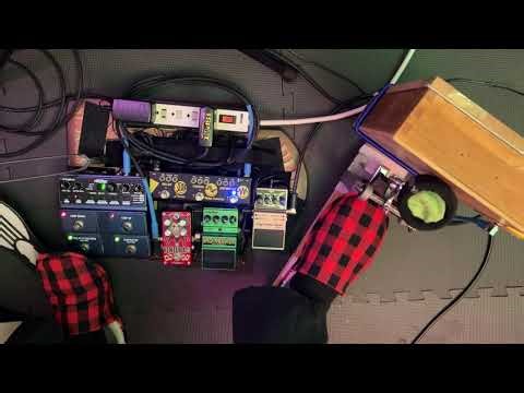 Stompbox + Loop Pedal Demonstration