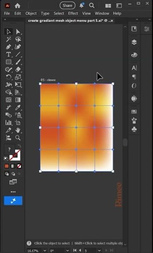 Illustrator Gradient Mesh 🔥 Smooth Background Trick