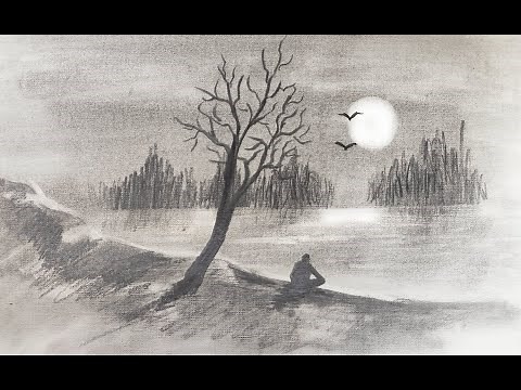 UNE MÉTHODE FACILE ET RAPIDE POUR DESSINER UN PAYSAGE