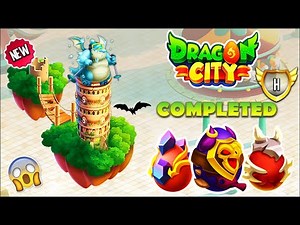 Dragon City - Whiteout Tower Island + All Dragons | NEW Update v25.14.1 [First Looks] 😱