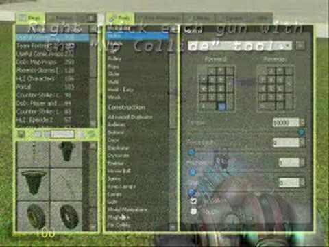 Garry's Mod - Minigun Tutorial