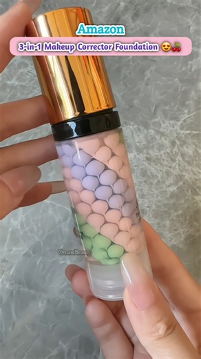 "Perfect Base in 1 Step 😍 | 3 in 1 Makeup Foundation" 💖💯 #makeupkit #viralshort