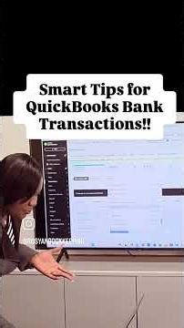 Master your QuickBooks Banking!! It saves you time and ensures accurate reporting✨#train, #business
