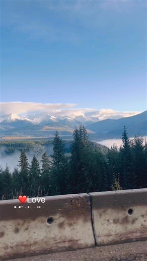 Driving above the clouds What a view! #roadtrip #ScenicViews #mountainview #nature #mountains | Love Michelle