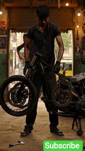 Desi Mechanic Ne Bana Di Harley 🔧 | Full Garage Build #shorts
