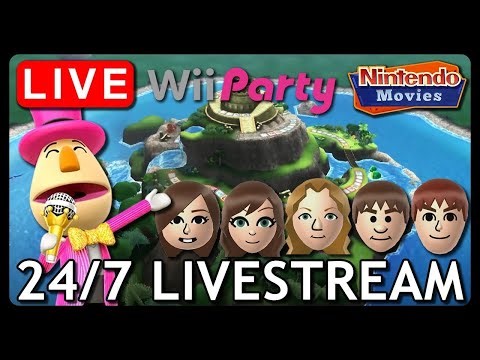 🔴 24/7 Wii Party / Wii Party U / NintendoLand Livestream - Wii, Wii U, Switch