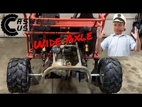 44” Live rear axle! Yerfdog Spiderbox