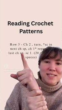 Reading Knitting vs Crochet Patterns 🧶