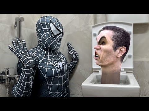 Skibidi Toilet & Spiderman !