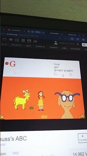 Living Books Dr Seuss ABC Good Bye Scenes (For Colleen Ford)