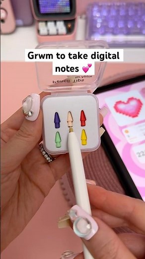 Digital note taking 💕 iPad accessories | apple pencil | digital planner | goodnotes 6