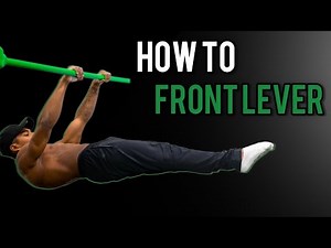 how to learn the front lever hold FAST | dr yaad