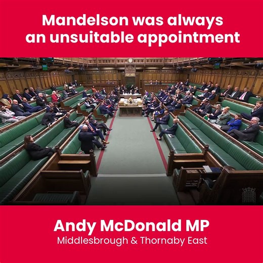 Oh stop it he lied and the country knows it. He claimed he didn't find out Mandelson failed vetting until April 2026 despite the fact it was raised in Parliament and front page news in September 2025.His excuse "Nobody told me and it didn't cross my desk".