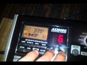 audioslave whammy korg ax3000g Demostración - Demo (lee la descripcion)