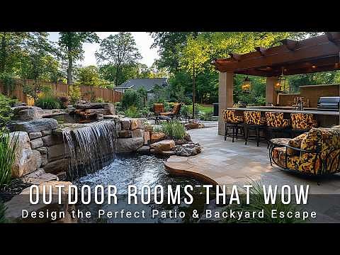 Outdoor Rooms That Wow: Design the Perfect Patio & Backyard Escape