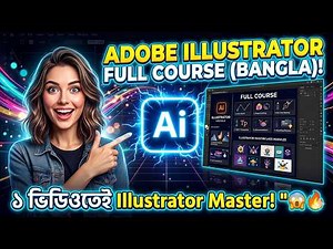 Illustrator Bangla Tutorial | Adobe Illustrator Tutorial | Illustrator Tutorial | Illustrator A to Z